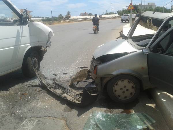 Τροχαίο με τραυματισμό έξω από τη Μεσσήνη