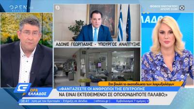 Γεωργιάδης: Φαντάζεστε οι άνθρωποι της επιτροπής να είναι εκτεθειμένοι σε οποιονδήποτε παλαβό; (Βίντεο)