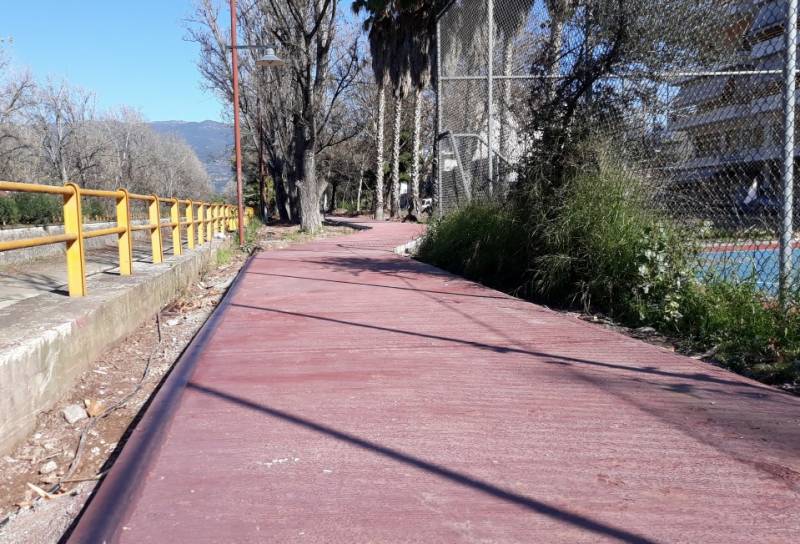 Προχωρά η κατασκευή ποδηλατοδρόμου για τη μαρίνα της Καλαμάτας