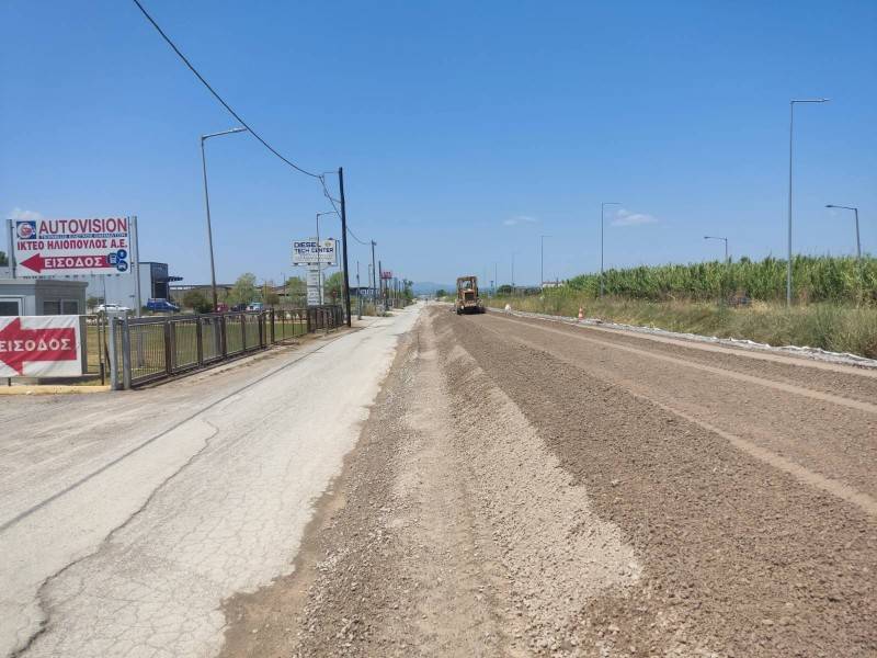 Με εντατικούς ρυθμούς προχωρά ο δρόμος Καλαμάτα - Μεθώνη