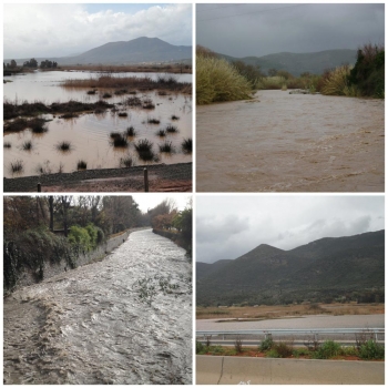 Στο όριο της υπερχείλισης ποτάμια της Μεσσηνίας