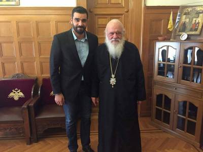 Συναντήσεις Κωνσταντινέα με αρχιεπίσκοπο και υπουργούς