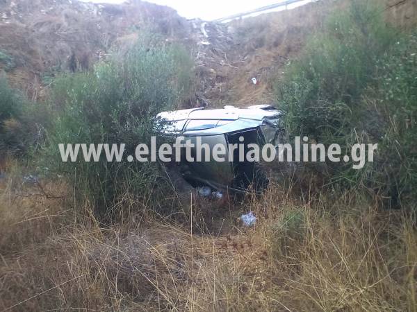 Τροχαίο με 2 τραυματίες στο Καλό Νερό - Τσακώνα (φωτογραφίες)