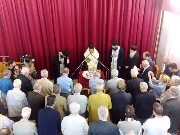 Αγιασμός για τη νέα κατηχητική χρονιά στην Χριστιανική Ενωση Καλαμάτας