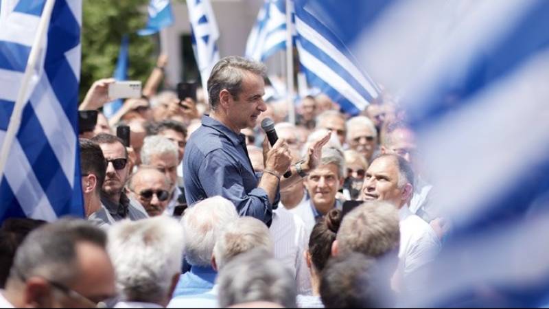 Μητσοτάκης από το Γύθειο: &quot;Δεν μπορούν να μιλούν για ανθρωπισμό αυτοί που καταδικάστηκαν για τη Μόρια&quot;