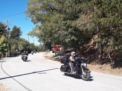 Εκδρομείς με Harley-Davidson στον Ταΰγετο (βίντεο)