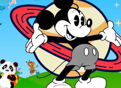 Παιδική διαδραστική θεατρική παράσταση: Ο Μίκυ Μάους στον πλανήτη των χρωμάτων"