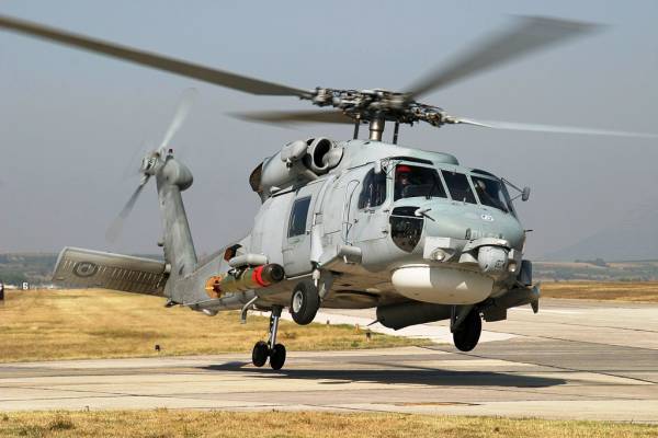 Τούρκος ναυτικός μεταφέρθηκε με ελικόπτερο του Πολεμικού Ναυτικού στο Νοσοκομείο Καλαμάτας