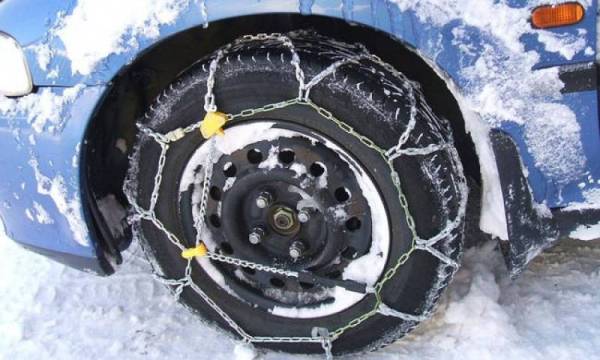 Υποχρεωτικές οι αντιολισθητικές αλυσίδες στην παλιά ΕΟ Καλαμάτας - Σπάρτης