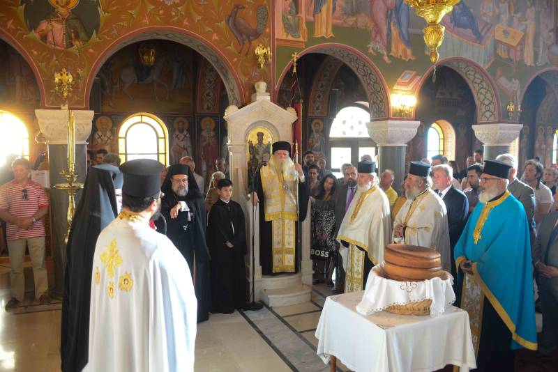 Η Πύλος υποδέχθηκε την εικόνα της Παναγίας Μυριδιωτίσσας