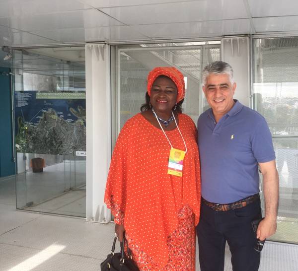 Ο Καφαντάρης στη Βραζιλία ως αντιπρόεδρος της ΚΕΔΕ