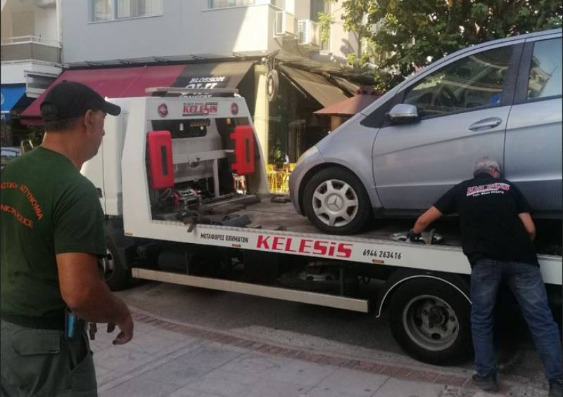 Το πήρε ο γερανός