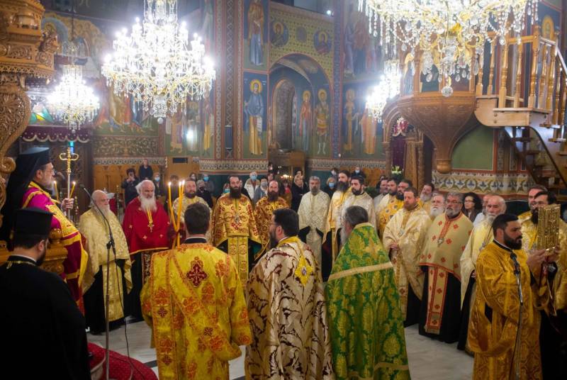 Ο Εσπερινός των Χριστουγέννων στην Καλαμάτα