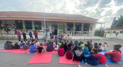 Επίσκεψη του Πανελλήνιου Συνδέσμου Τυφλών στο Δημοτικό Κοπανακίου