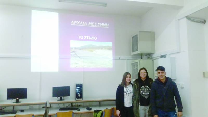 Συνεργασία του 4ου Λυκείου Καλαμάτας με το “Διάζωμα”: Μαθητές ξεναγοί στην Αρχαία Μεσσήνη