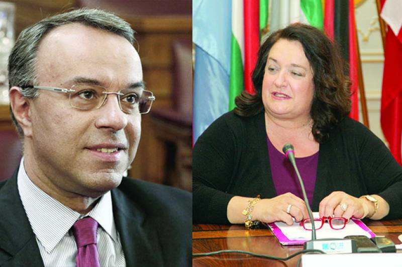 Εγκαίνια και ομιλία της ΝΔ στη Μεσσήνη με Γιαννάκου και Σταϊκούρα