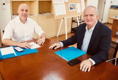 Λαμπρόπουλος με Αμυρά για τα προβλήματα των δασικών χαρτών