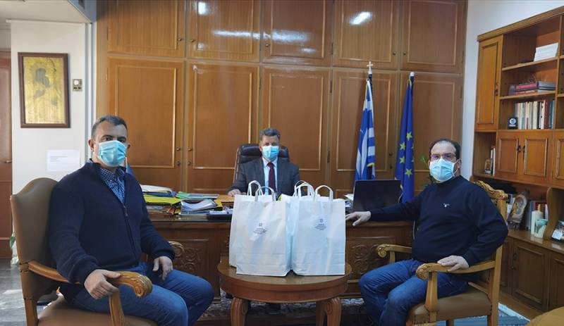 Μεσσηνία: Υγειονομικό υλικό στον Ιατρικό Σύλλογο Μεσσηνίας