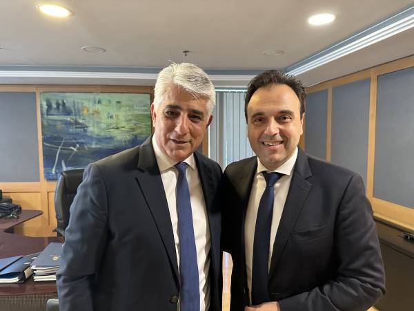 Στην παραλαβή καθηκόντων Παπαστεργίου ο Καφαντάρης