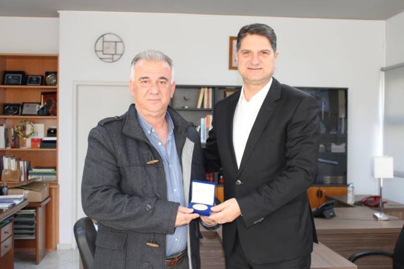 Συνταξιοδότηση του Στράτου Χρυσαφίδη στον Δήμο Μεσσήνης