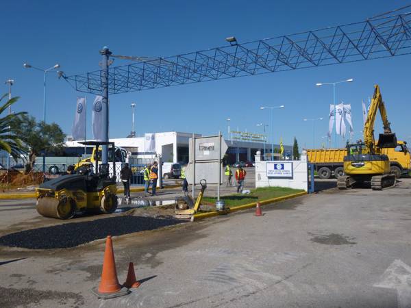 Δυο μήνες αργότερα ο κόμβος στο αεροδρόμιο