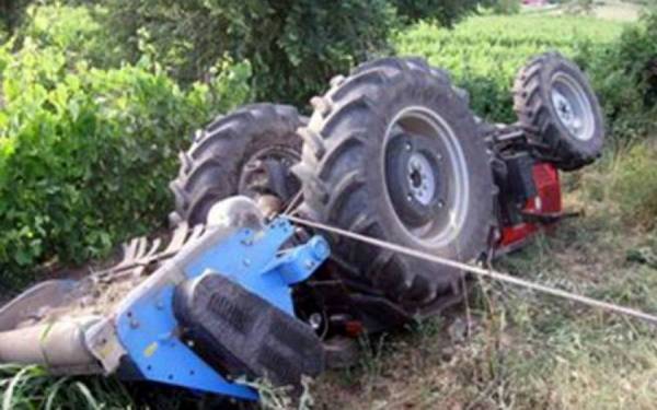 78χρονος νεκρός από ανατροπή τρακτέρ στα Ρίγκλια Μεσσηνίας