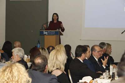 Απολογισμός του κυβερνητικού έργου από τη Νίκη Κεραμέως στην πίτα της ΝΟΔΕ Ν.Δ. Μεσσηνίας