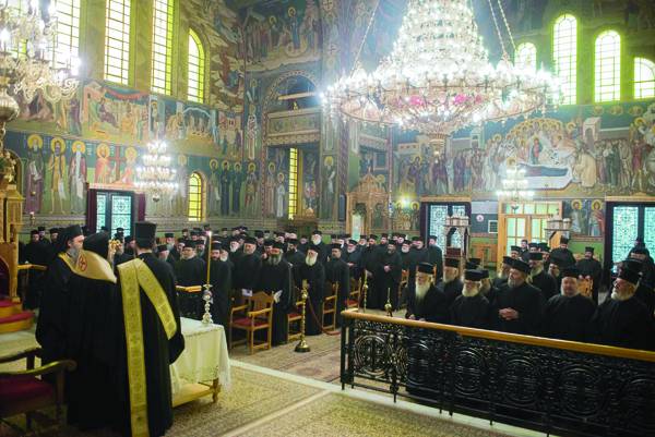 Ιερατική σύναξη στη Μητρόπολη Μεσσηνίας (φωτογραφίες)