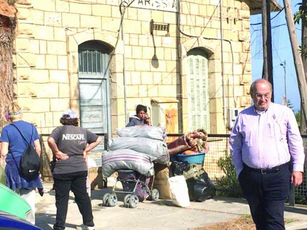 Απομάκρυνση των αλλοδαπών από το σταθμό της Κυπαρισσίας