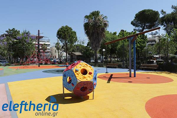 Αναβαθμισμένη και σύγχρονη παιδική χαρά στo Πάρκο της Μεσσήνης (βίντεο-φωτογραφίες)