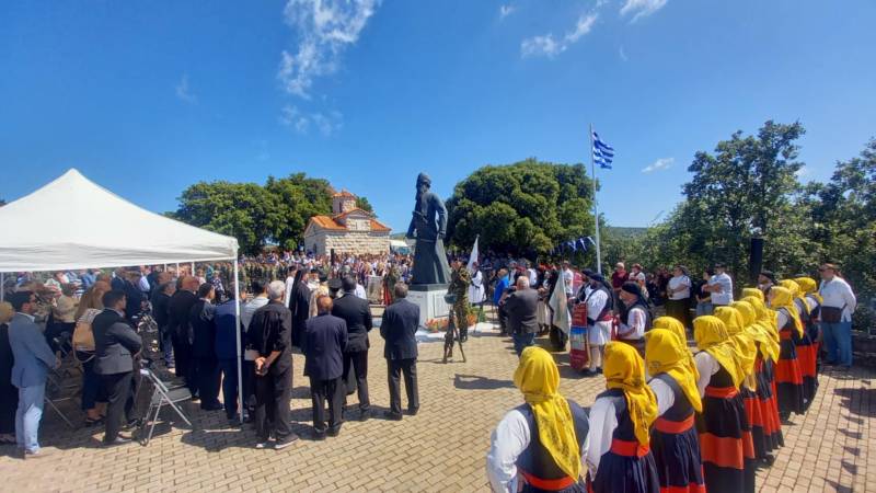 Τιμήθηκε η επέτειος των 200 χρόνων της μάχης του Μανιακίου (βίντεο)