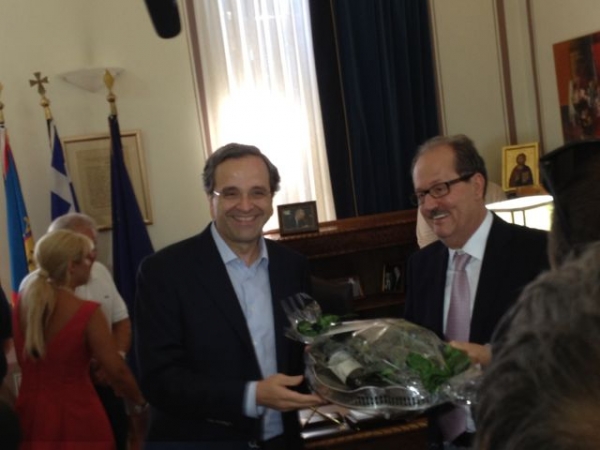 Στη Μεσσηνία ο Αντώνης Σαμαράς