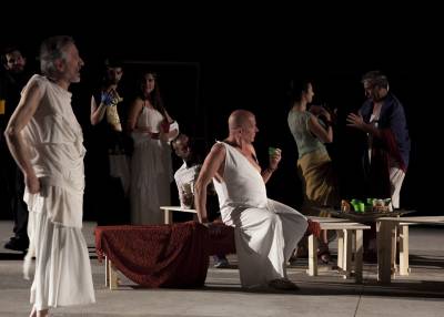 «Η Ασπίς και το Συμπόσιο» Μένανδρου και Λουκιανού στην Αρχαία Μεσσήνη