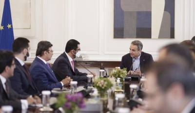 Μητσοτάκης:" Δίνουμε μεγάλη έμφαση στην στρατηγική και οικονομική συνεργασία με τα Ηνωμένα Αραβικά Εμιράτα"