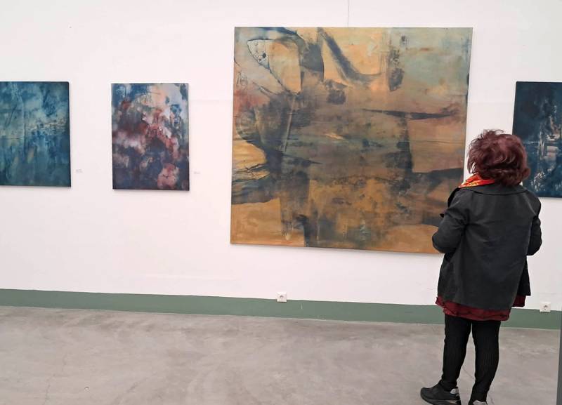 Ολοκληρώνεται η έκθεση της Γεωργίας Παπουτσή