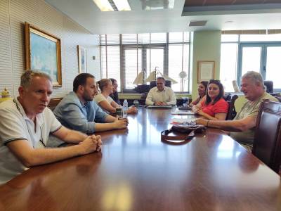 Συνάντηση εργασίας για θέματα της Κοινότητας Βέργας